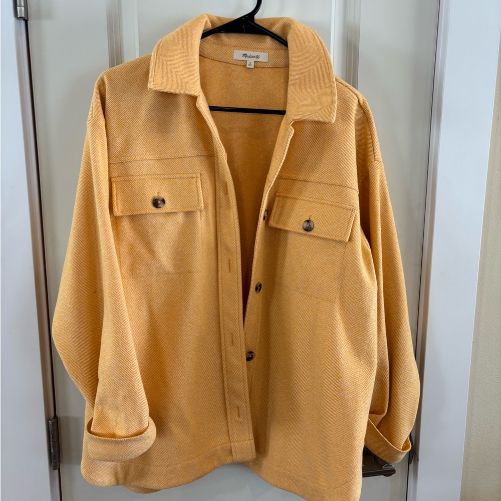 Madewell Women's Yellow/Orange Utility Jacket